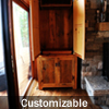 Custom Built Reclaimed Wood Hutches